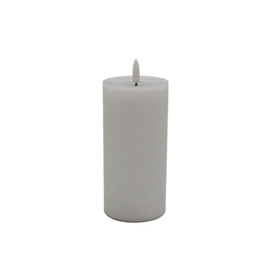 3" x 6" Flickering LED Wax Pillar Candle by Ashland®